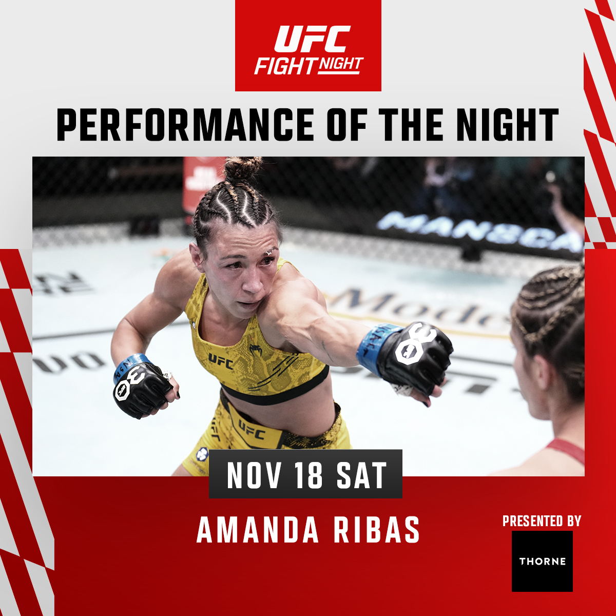 ufc's tweet photo. Four hard fought battles 
Four POTN bonuses! 💰

[ B2YB @ThorneHealth ] https://t.co/yVj6JPIOcG