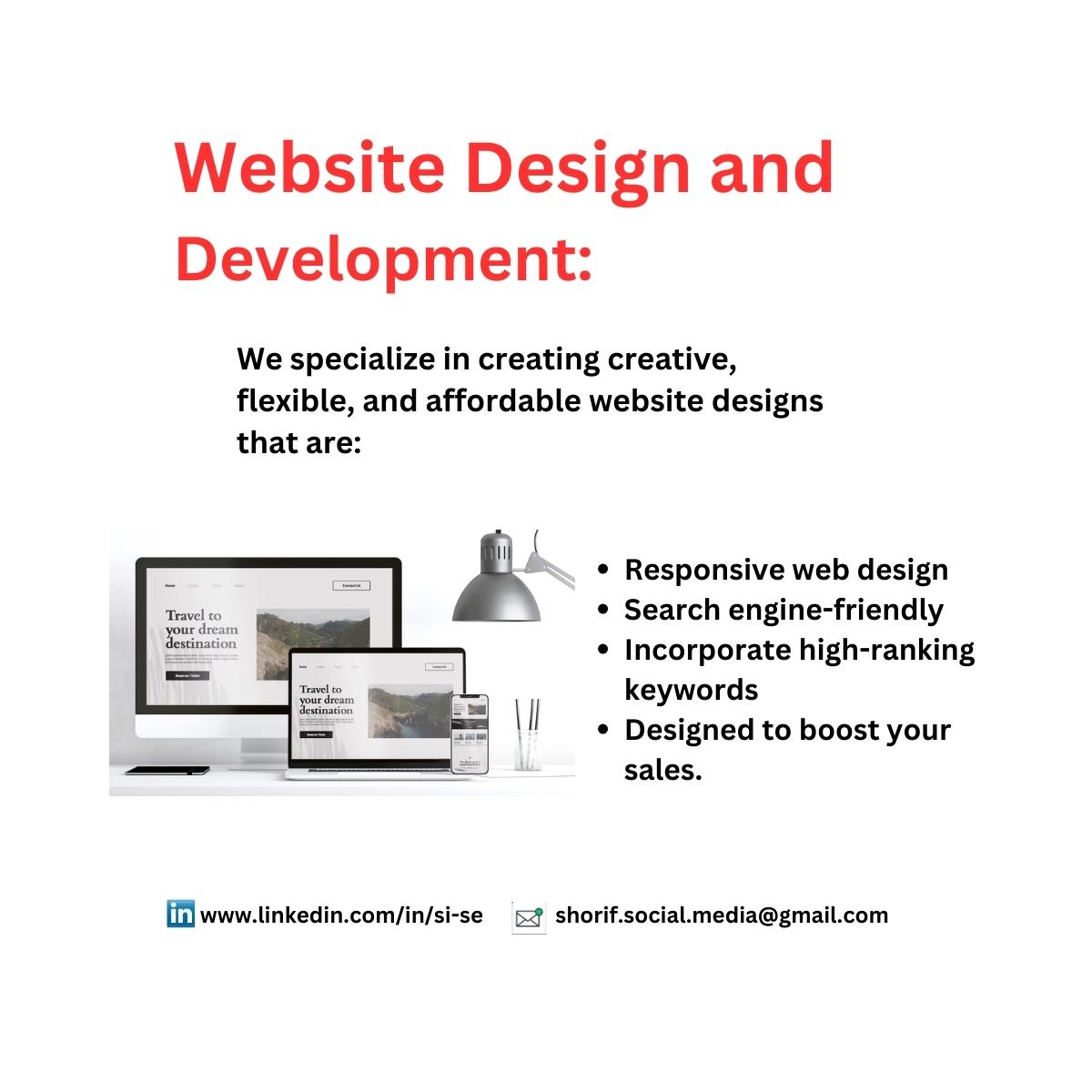 Excited to share that we are your go-to experts for all things digital! 🚀✨ Specialize in a wide range of services, including web design, graphic design, web development, software development, SEO, and content writing....