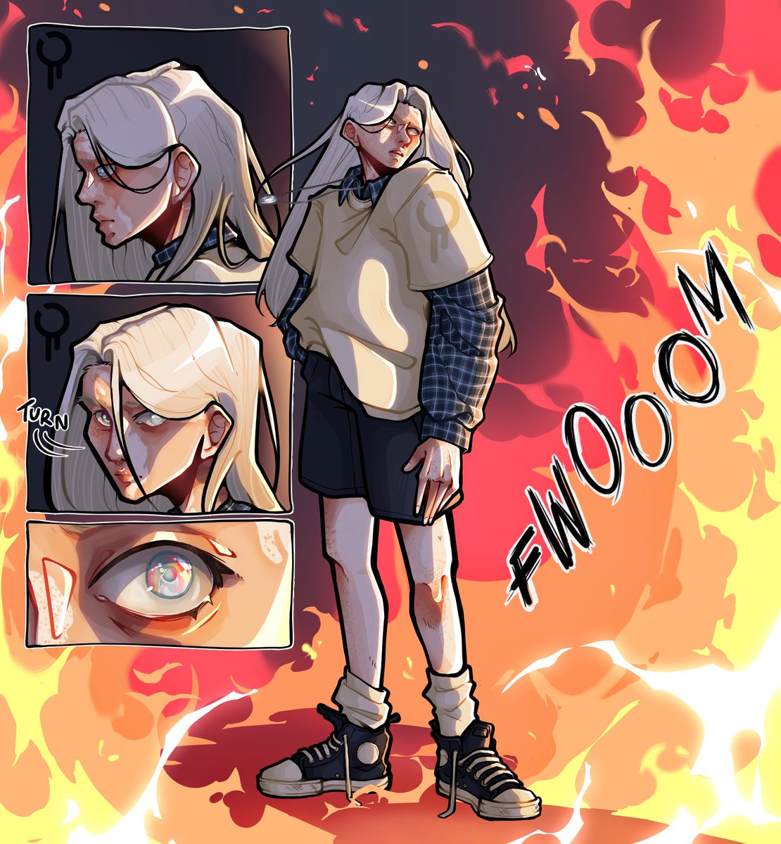 thornedigger's tweet photo. 𝐅𝐋𝐀𝐒𝐇𝐁𝐀𝐂𝐊
mum get the camera, once-in-a-blue-moon ori art just dropped.

i love them sm they're my baby (i have traumatised them beyond saving)

#art #artwork #rp #oc #originalcharacter #digitalart #illustration #artist #ArtistOnTwitter #artistsonx #artmoots https://t.co/NUocamiTk9