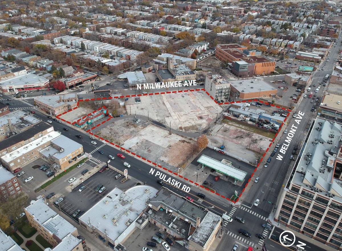 #RETwit Major development of retail with neighborhood grocery store and 400 apartment units I have listed for sale or land lease. +/- 162,000SF project ready in TIF area. Chicago Avondale call for details. #commercialdevelopment #retaildevelopment