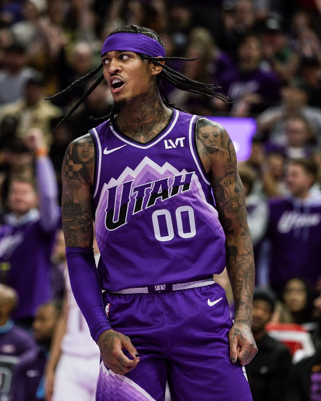 Purple jazz jersey online