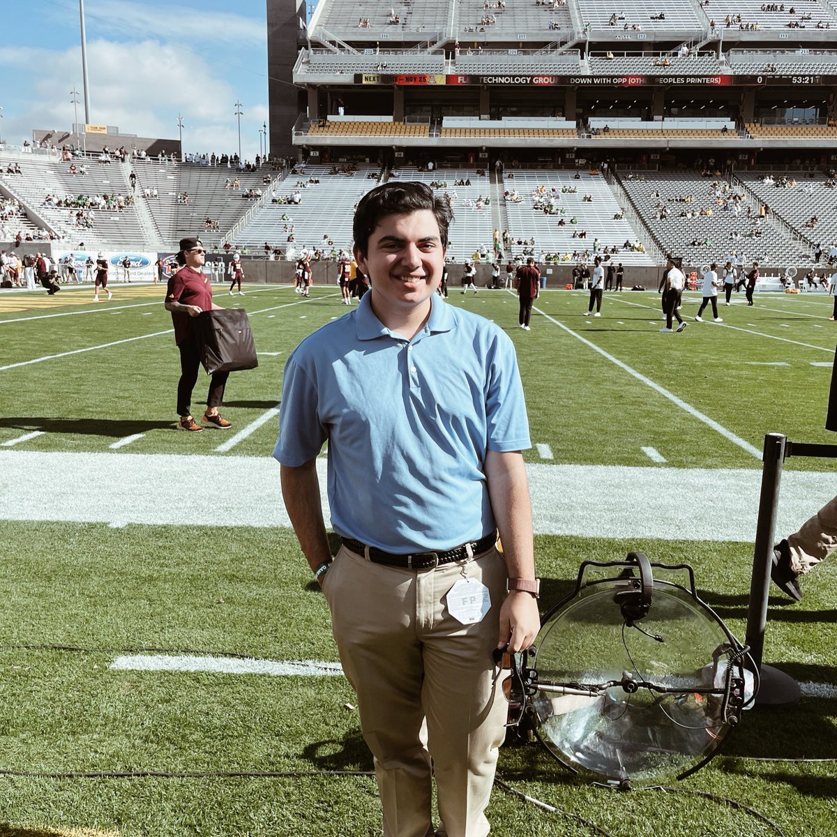 Max Zepeda (@maxzepedasports) on Twitter photo Incredibly honored to once again serve as Social Media Admin for <a href="/Blaze_Sports/">Blaze Sports</a> for ASU vs. #6 Oregon
Thank you to <a href="/_sykoraryan/">Ryan Sýkora</a>, <a href="/cavanmalayter/">Cavan Malayter</a>, <a href="/gracemjohnson28/">Grace Johnson</a>, and <a href="/SydniGriffin2/">Sydni Griffin</a> for this opportunity
No place I would rather be! Incredibly honored to once again serve as Social Media Admin for <a href="/Blaze_Sports/">Blaze Sports</a> for ASU vs. #6 Oregon
Thank you to <a href="/_sykoraryan/">Ryan Sýkora</a>, <a href="/cavanmalayter/">Cavan Malayter</a>, <a href="/gracemjohnson28/">Grace Johnson</a>, and <a href="/SydniGriffin2/">Sydni Griffin</a> for this opportunity
No place I would rather be!