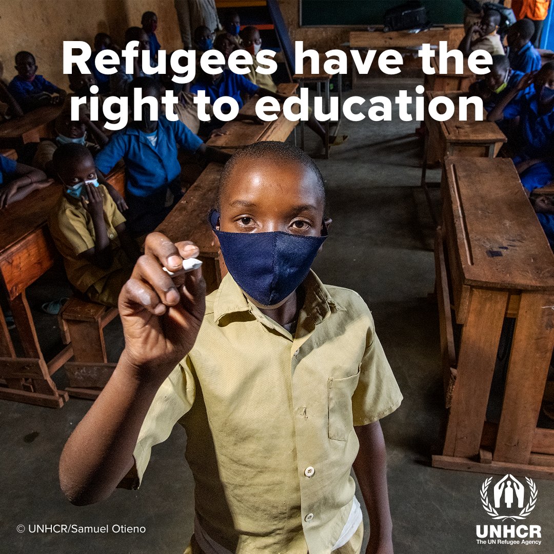 We must bridge the education gap for young refugees.

That means stronger and more sustainable education systems - and making sure refugees are included. #RightToLearn