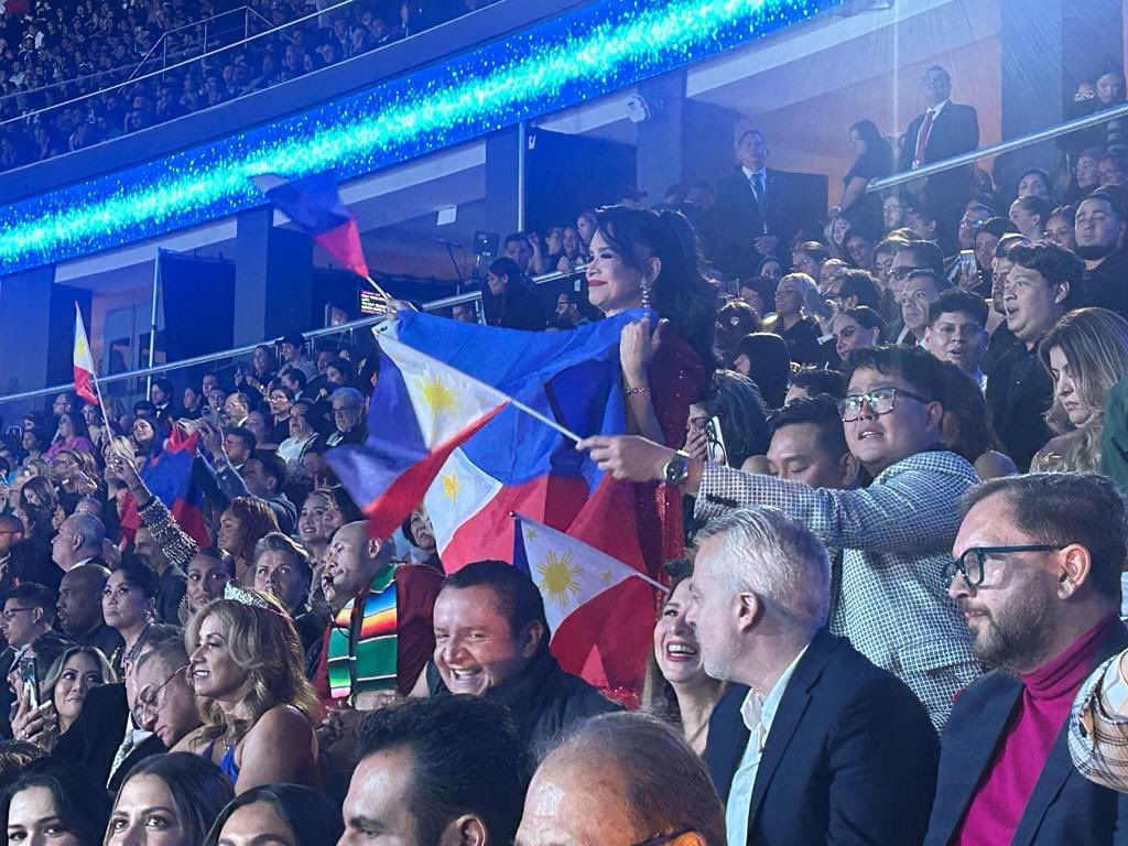 MadamWanderBeki's tweet photo. My heart to Ms Melanie Marquez🥹

 #MissUniverse2023
#ForDEEUniverse 
#MichelleMarquezDee https://t.co/BFUqdxHDJW