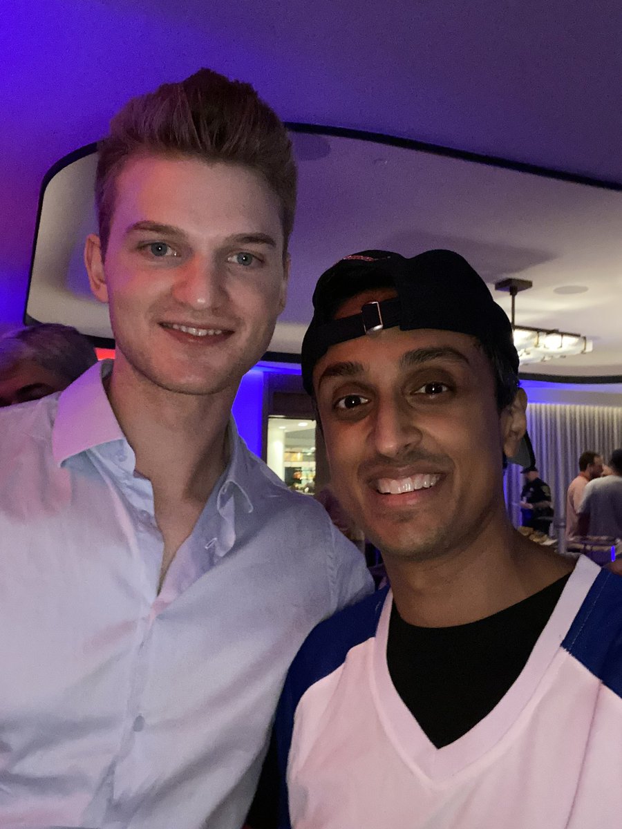 cheeragjani's tweet photo. @Mike_Soroka28 @MizunoSportsUSA @Braves Thanks for everything. We had an awesome conversation at the hotel party after we won the world series in houston about how we’re both Canadian. Good luck to you with Chicago! https://t.co/L7xxyvYcDY