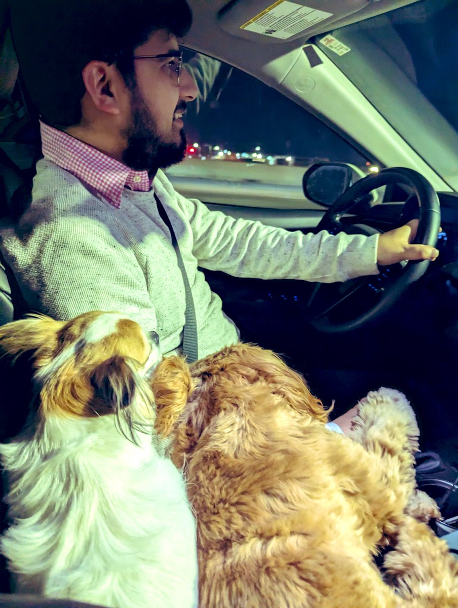 The reason I am good at one hand driving these days….