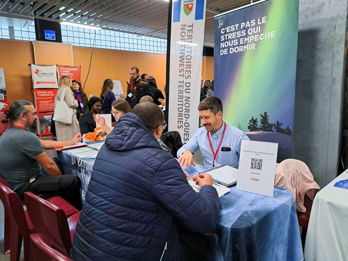 Des rencontres en tête-à-tête, des présentations devant public, les membres de la délégation des Territoires du Nord-Ouest à Destination Canada 2023 promeuvent le marché du travail et la qualité de vie aux T.N.-O. à Paris.
********
#international #Francophonie
