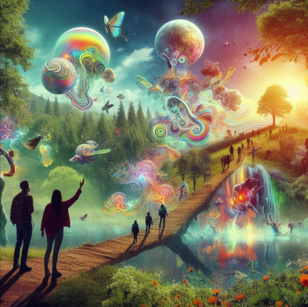 DaniV328's tweet photo. Esplorare le porte della percezione è come aprire finestre sull'infinita bellezza del mondo. Ogni sensazione diventa un dipinto vivente, rendendo la vita un'opera d'arte in continua evoluzione. #ApriLePorteDellaPercezione https://t.co/Qccnoz2fb7