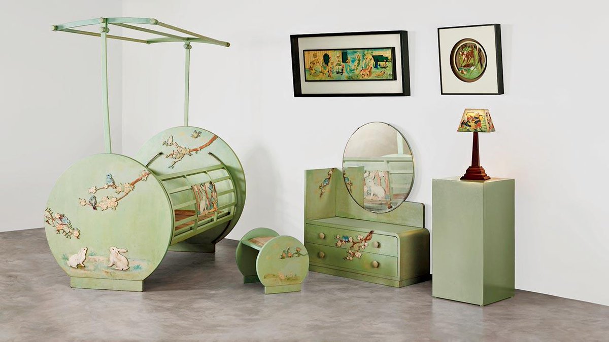 New work: A two-page spread on a lesser-known aspect of MF Husain's life in <a href="/mid_day/">Mid Day</a>: Before he became an established artist and a key member of the Bombay Progressive Artists' Group, Husain worked for a nursery furniture company in the 1940s!
LINK: mid-day.com/sunday-mid-day…