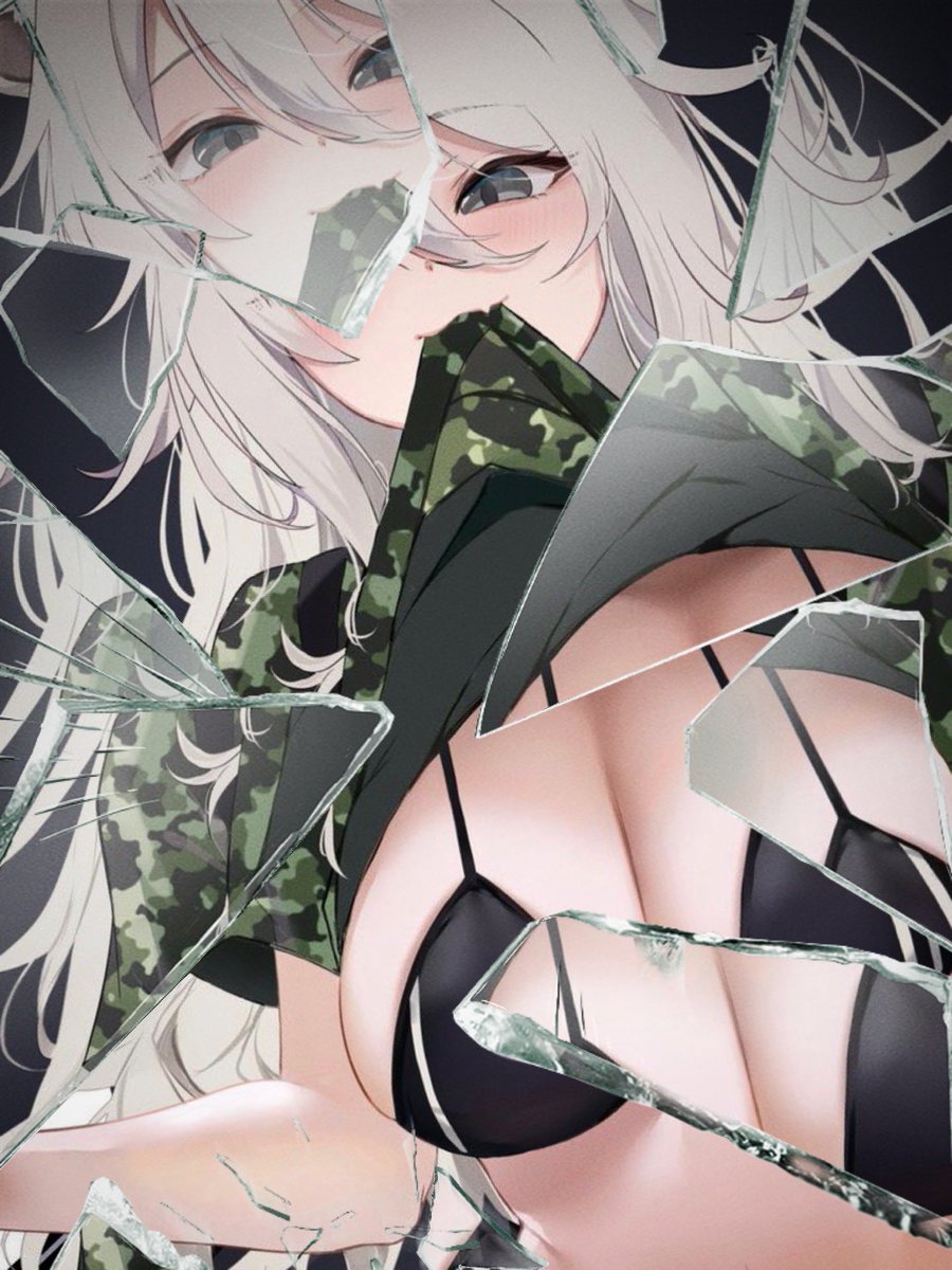 獅白ぼたん 「「3秒やるよ」」|綾香／AYAKA💎のイラスト
