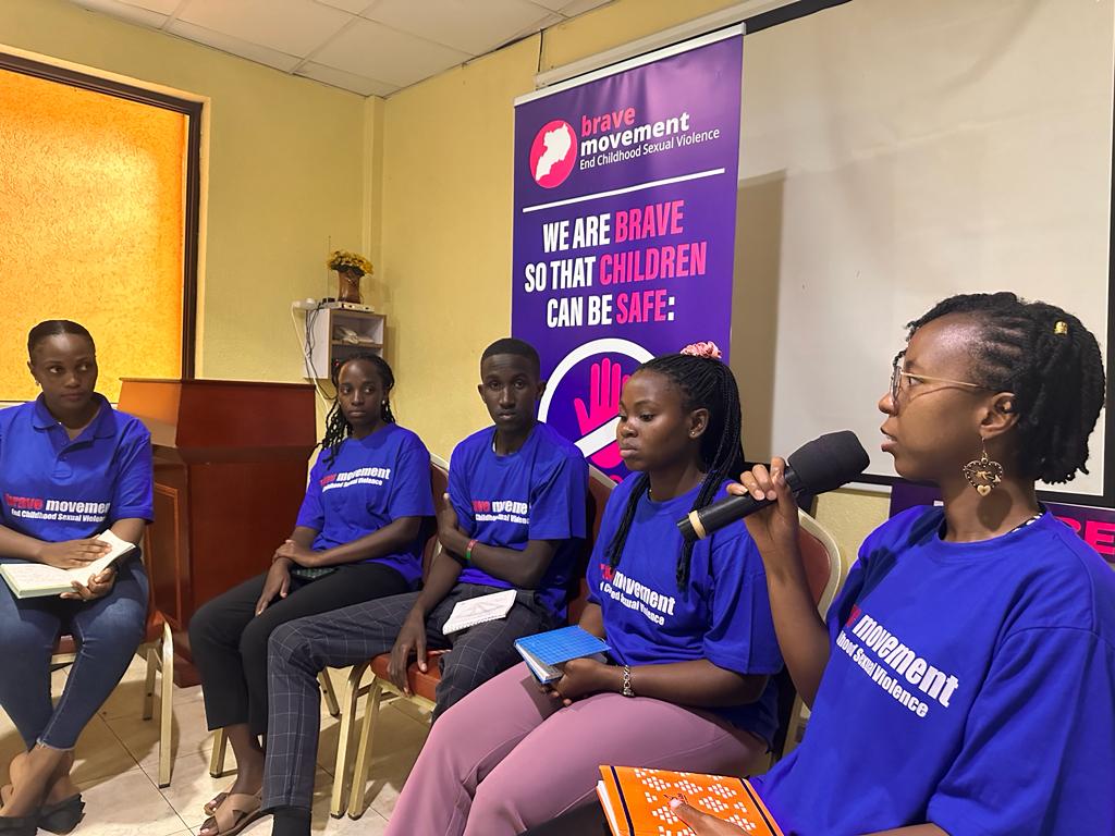 TouchedMindsUg's tweet photo. Yesterday we joined @BebraveUganda and the rest of the world to commemorate the international day of Prevention, healing and justice to end childhood sexual violence.
#childprotection
#endchildsexualviolence
#learningfromsurvivors https://t.co/HJymr5GUYK