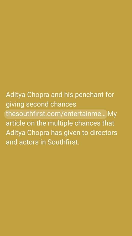 #AdityaChopra #Mardaani #RaniMukherjee #VijayKrishnaAcharya #Tashan #Tiger3 #Fan