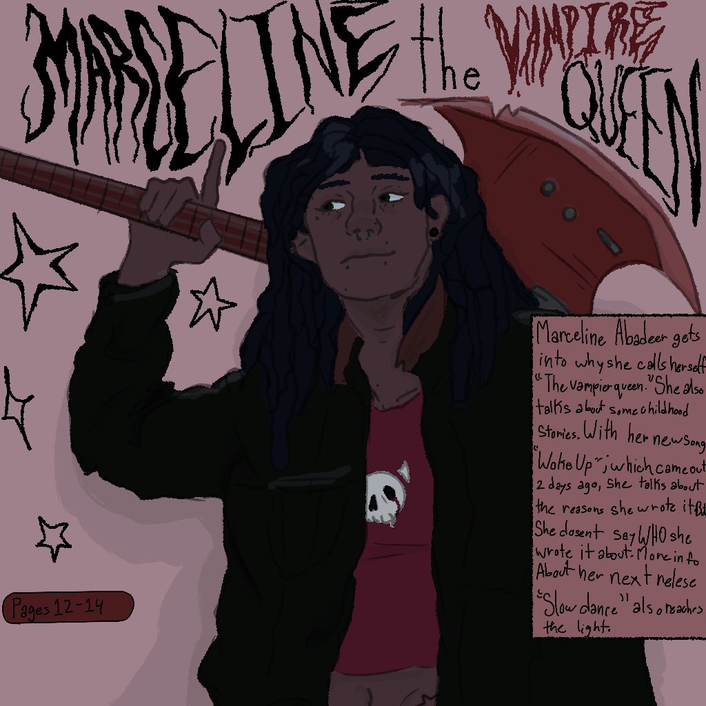 IMFINE47472023's tweet photo. Hi, I’m back after like- a year BUT here’s #Marceline from #AdventureTime as a human 🤗
.
#Marcelinethevampirequeen #princessbubblegum #bubbline #AdventureTimeFionnaAndCake #adventuretimefanart #FionnaandCake #marshelllee #SimonPetrikov #fanart https://t.co/lgtWaLXrD6