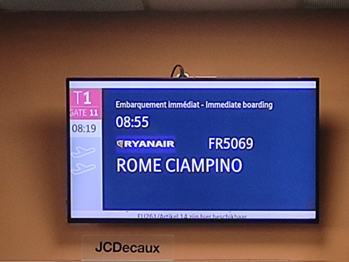 Week end à Rome ✈️🎤...