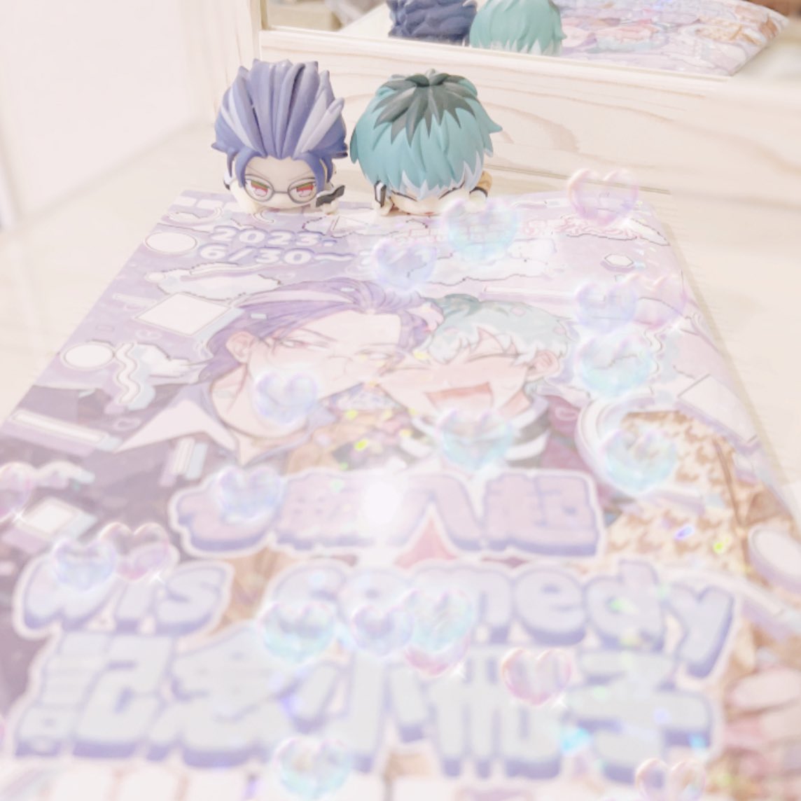 うちにも届いてた( •̤ᴗ•̤ )💜💚
初めてのイベント参加でとっても楽しかったです!
幸せな1日をありがとうございました🙇🏻‍♂️【<a href="/web_only633/">💜💚ろささWebオンリー『七転八起 wis comedy』🌙☀️</a> 】