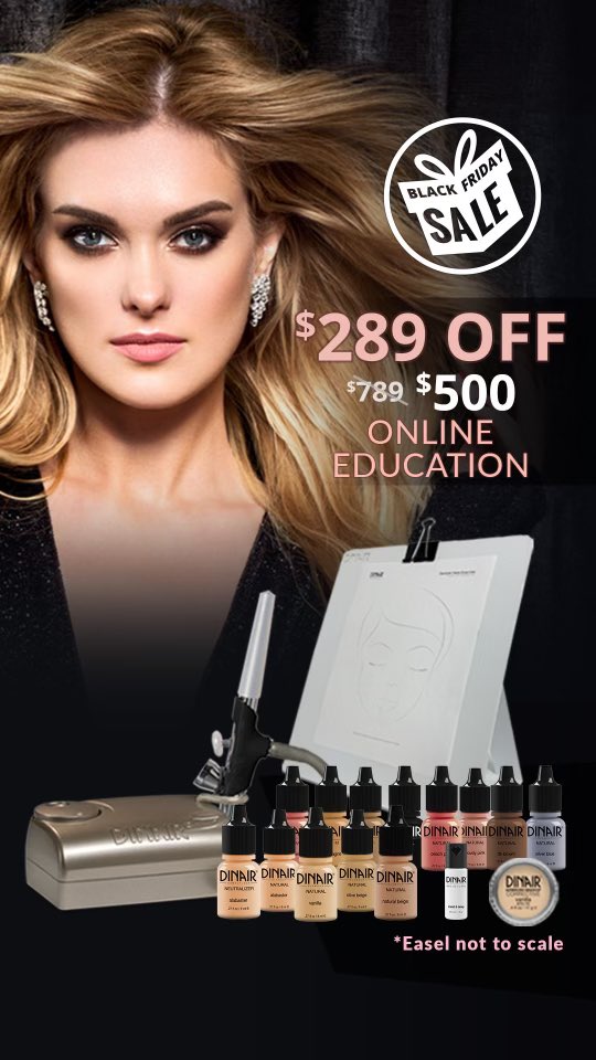 DINAIR AIRBRUSH MAKEUP tweet media