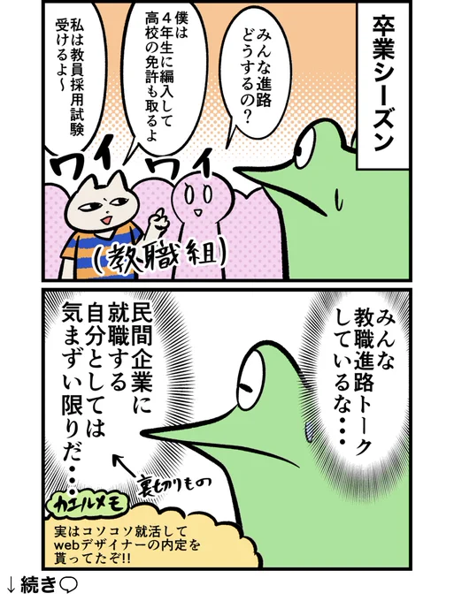 教師を目指したオタクのレポ漫画  最終回 (1/3)