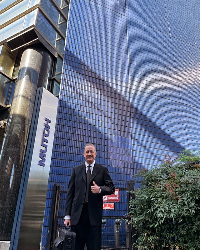 Just another beautiful day in Japan at the MUTOH headquarters in Tokyo 👍