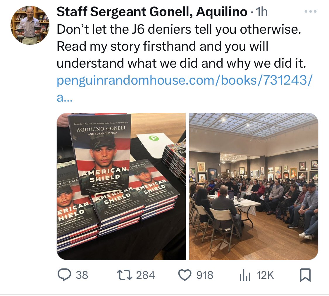JohnLeFevre's tweet photo. Crisis actor @SergeantAqGo responded…

By asking people to go buy his book. https://t.co/rfEpbeDUi5