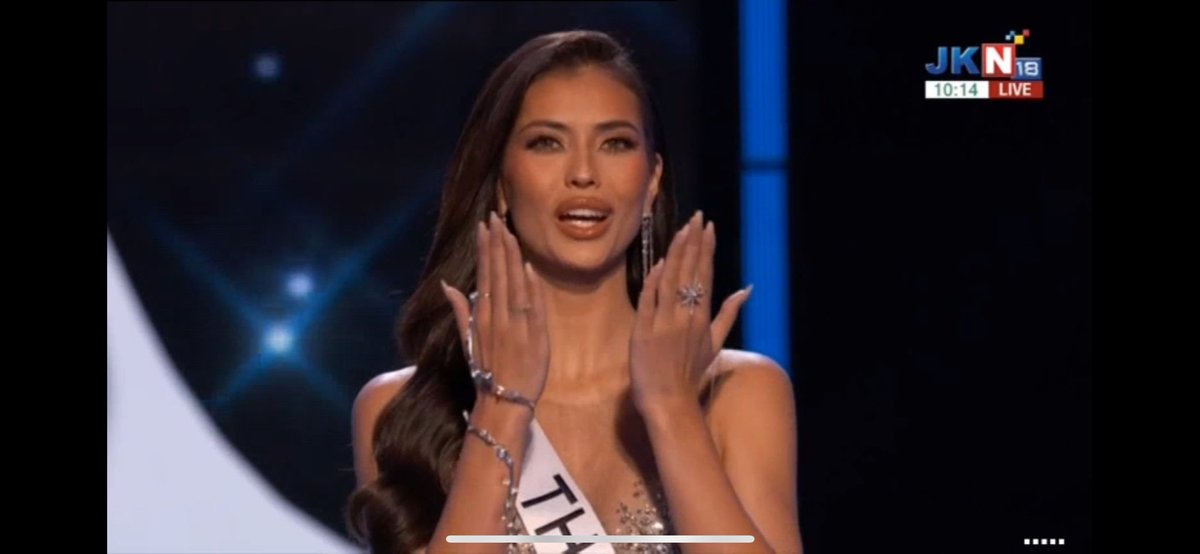 dada_wp's tweet photo. Top3 คนแรกเลย กรี๊ดดดดด
#MissUniverse2023 https://t.co/OBvnBA3j7s