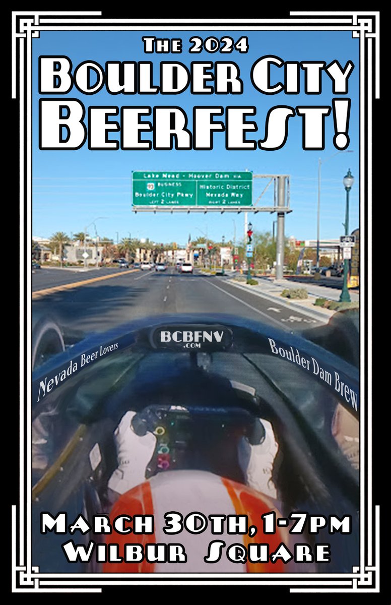 Less than 3 hours till the 2023 LV-F1 race.... 4 months and 2 weeks till the 2024 BCBF! Plenty of free parking, less walking and great craft beers ~ AND you can drive on the track all the way there!