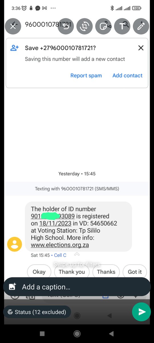 CalvovoThe's tweet photo. @HermanMashaba @razia_cassim We registered to vote eff https://t.co/7eMFA9idmc