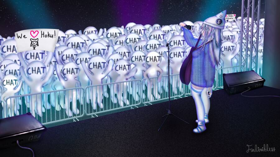 HokulinaVR's tweet photo. Yesterday, my super lovely &amp; wholesome community surprised me with a Kudoboard of beautifully written messages + video montages to celebrate me reaching 2k followers on Twitch.🥺💜 Spoiler Alert: I bawled like an absolute BABY fdjhalksfjda.😭😭 (Art By: @art_by_fun) #picasshoku https://t.co/yEYLHkUBlV
