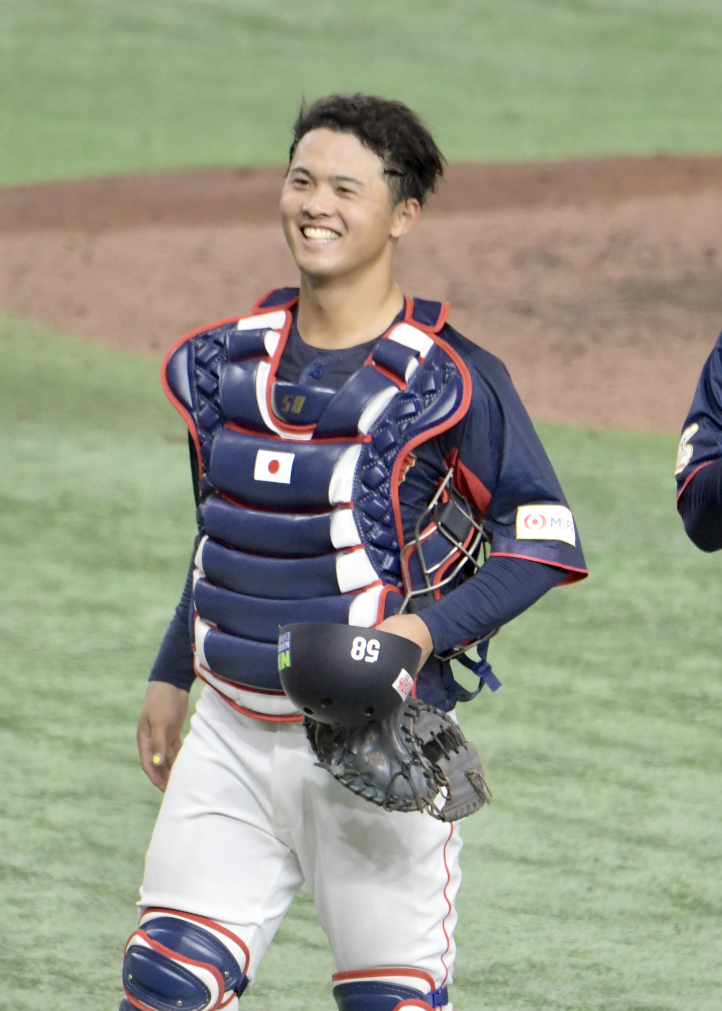 中日ドラゴンズ むく 大野奨太選手 リストバンド