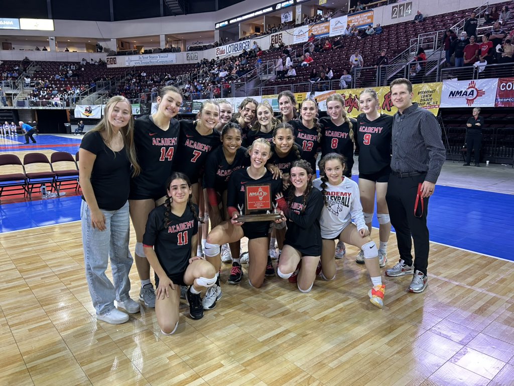2023 Rudy’s Real Texas Bar-B-Q State Volleyball Championships 
<a href="/rudysbbq/">Rudy's Bar-B-Q</a>
St. Pius X beat Albuquerque Academy 25-14, 25-16, and 25-19 to win the Class 4A State Championship.