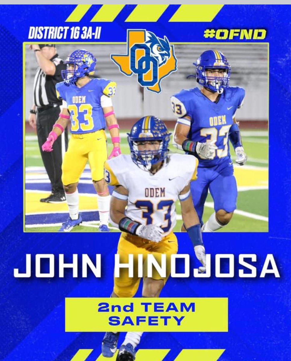 Odem Owl Football 
Defense 2nd Team
<a href="/OdemAthletics/">Odem Owl Athletics</a> <a href="/OdemOwlFootball/">Odem Owl Football</a>