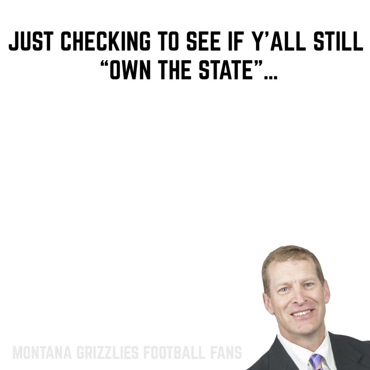 All is right in Montana again. #GoGriz