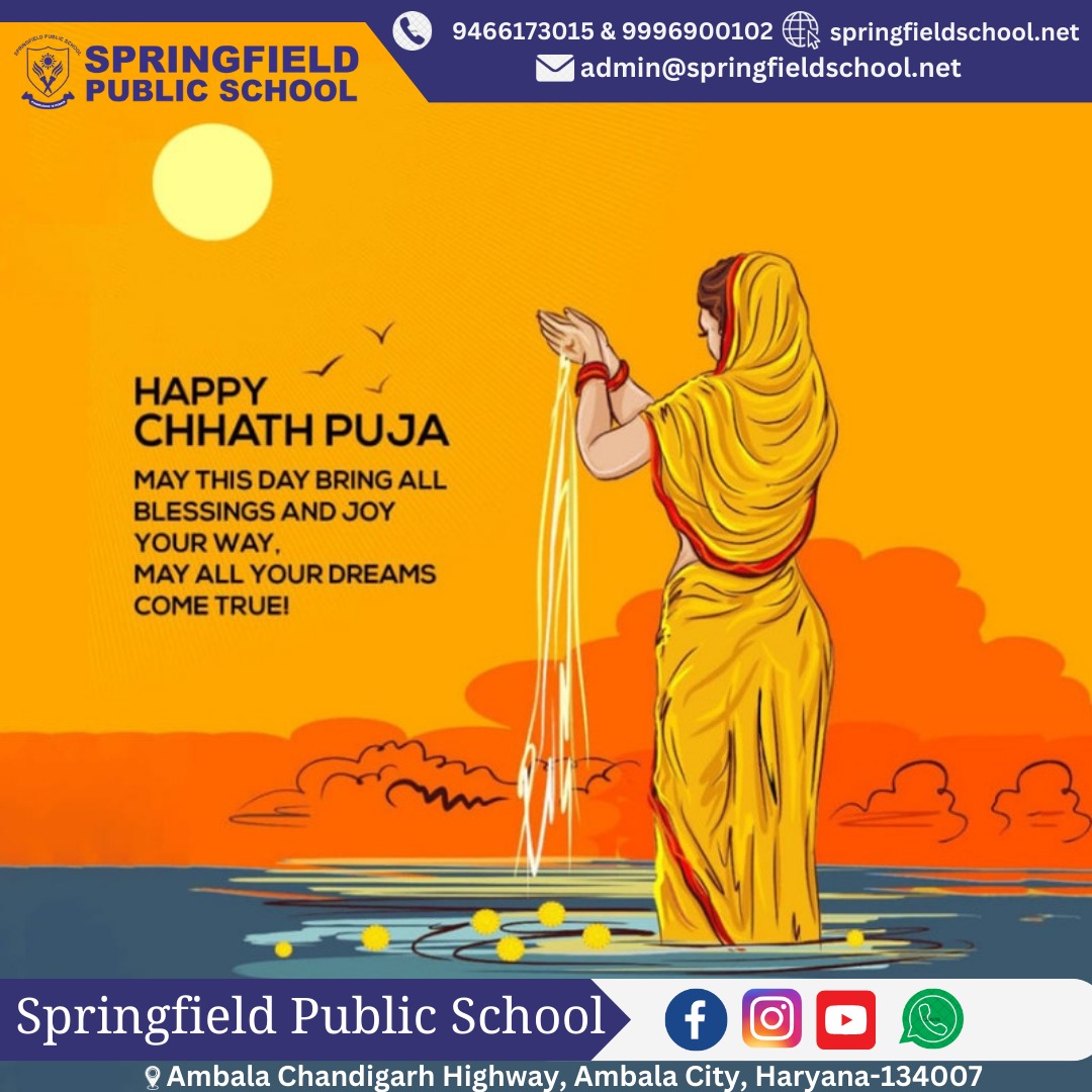 Springfield_IND's tweet photo. May the blessings of the Sun God fill your life with joy, peace, and love.
Happy CHHATH PUJA

#HappyChhathPuja #chhath2023 #chhathpooja #springfieldschool #boardingschool #No1BoardingSchool #CBSESchool #boardingschoolharyana #admissionopen2023_2024 #admissionopen2024_25 https://t.co/YUDjeUs2kU
