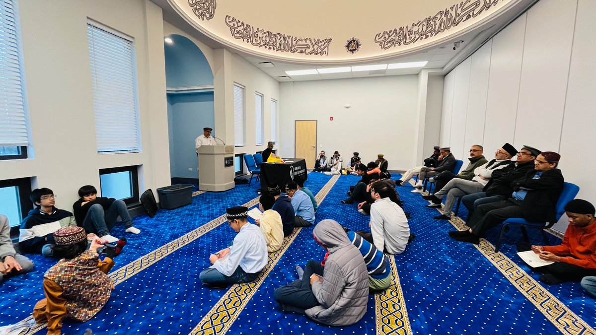 MKA_Milwaukee's tweet image. Very insightful sessions were held during the Waqfe Nau ijtema held at #Fath-E-Azeem Mosque in Zion. #MuslimYouth from across #UpperMidwestRegion. #Milwaukee #Oshkosh and #Zion attended.
