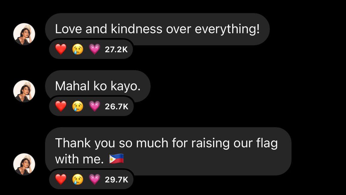 oh_keithh's tweet photo. Love and kindness over everything! ❤️🇵🇭 #MissUniverse2023 #MissUniverse https://t.co/RxPN0sk3WB