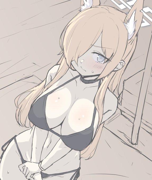 水着カンナ 待ってます 