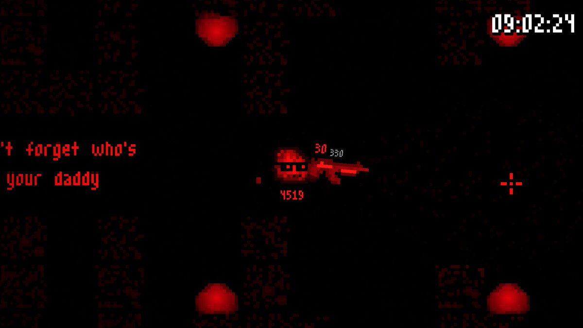 DarkhunterStd's tweet photo. This is what getting whacked by deformed ghosts looks like #indiegame #artisdead https://t.co/jUCIyyFwhu