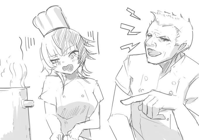#ShiorinSketch
しおりん。。。
料理はきっとうまくなるよ。。。。 