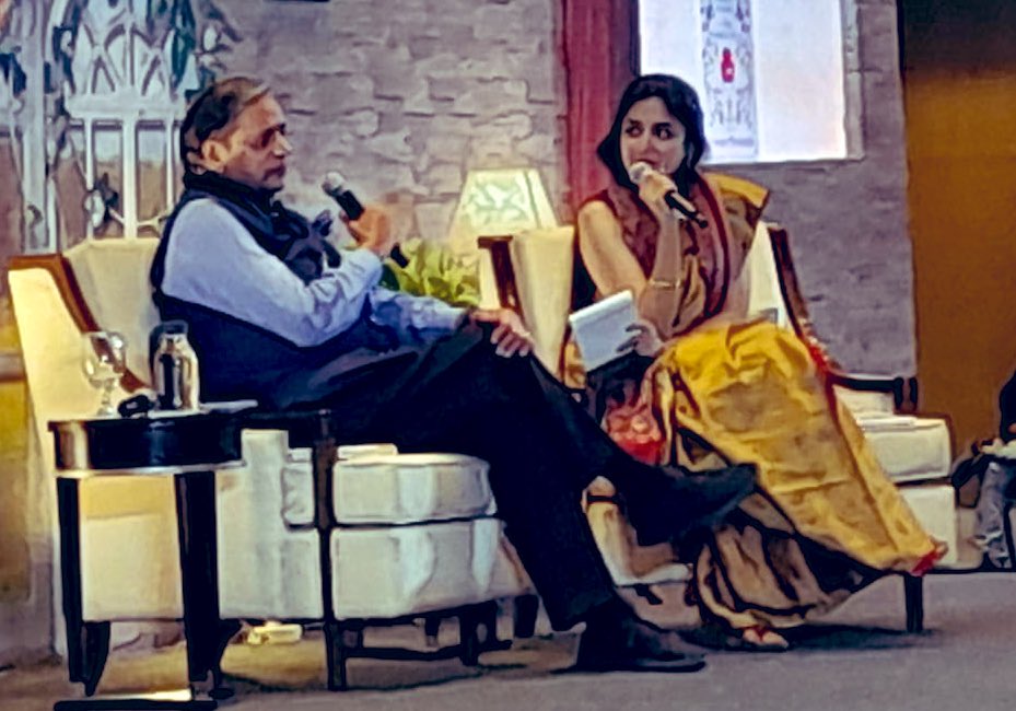 A lively book launch event in Kolkata for #TheLessYouPreachTheMoreYouLearn, in dialogue with @poonamkaurlal, under the auspices of the @FoundationPK & #EhsaasForWomen, in cooperation with the Ladies’ Study Group. Renowned director @GautamGhosh spoke graciously at the beginning…