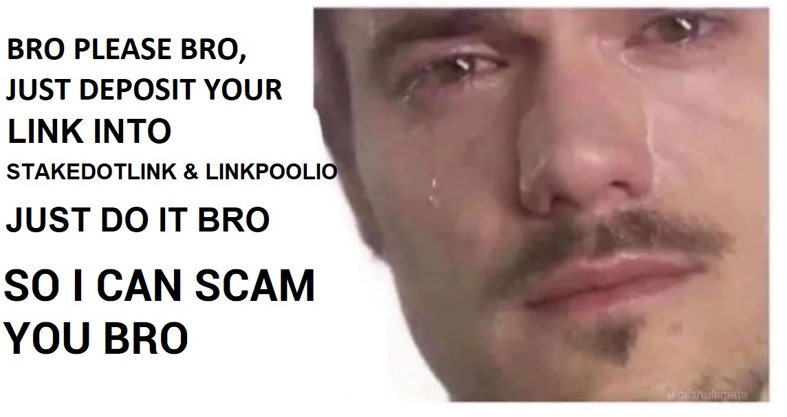 To all $link marines who reads this. if you see anyone shilling $LPL <a href="/linkpoolio/">LinkPool</a> or $SDL <a href="/stakedotlink/">stake.link</a>
they are NOT your friends, they DON'T have good intentions for you, i RECOMMEND you remove them from your life. retweet and save your friends