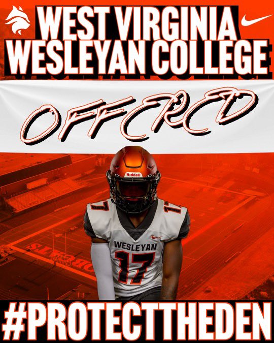 After a Great conversation with @AlwaysM12 i am blessed to receive a D2 offer from West Virginia Wesleyan College.@WVWCFB