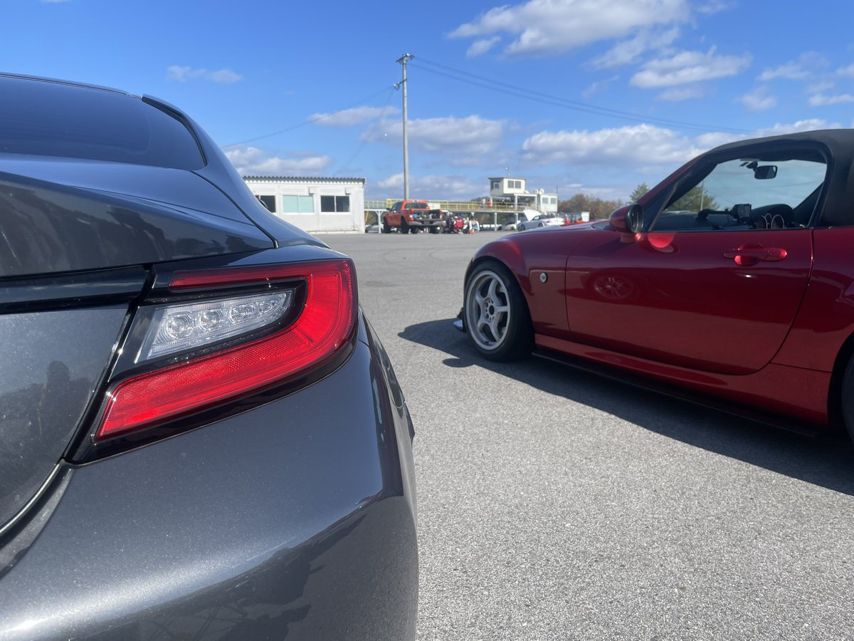 ついでにタカタサーキットに来てます。
59.760
午後からは車に慣れるため珍走します。