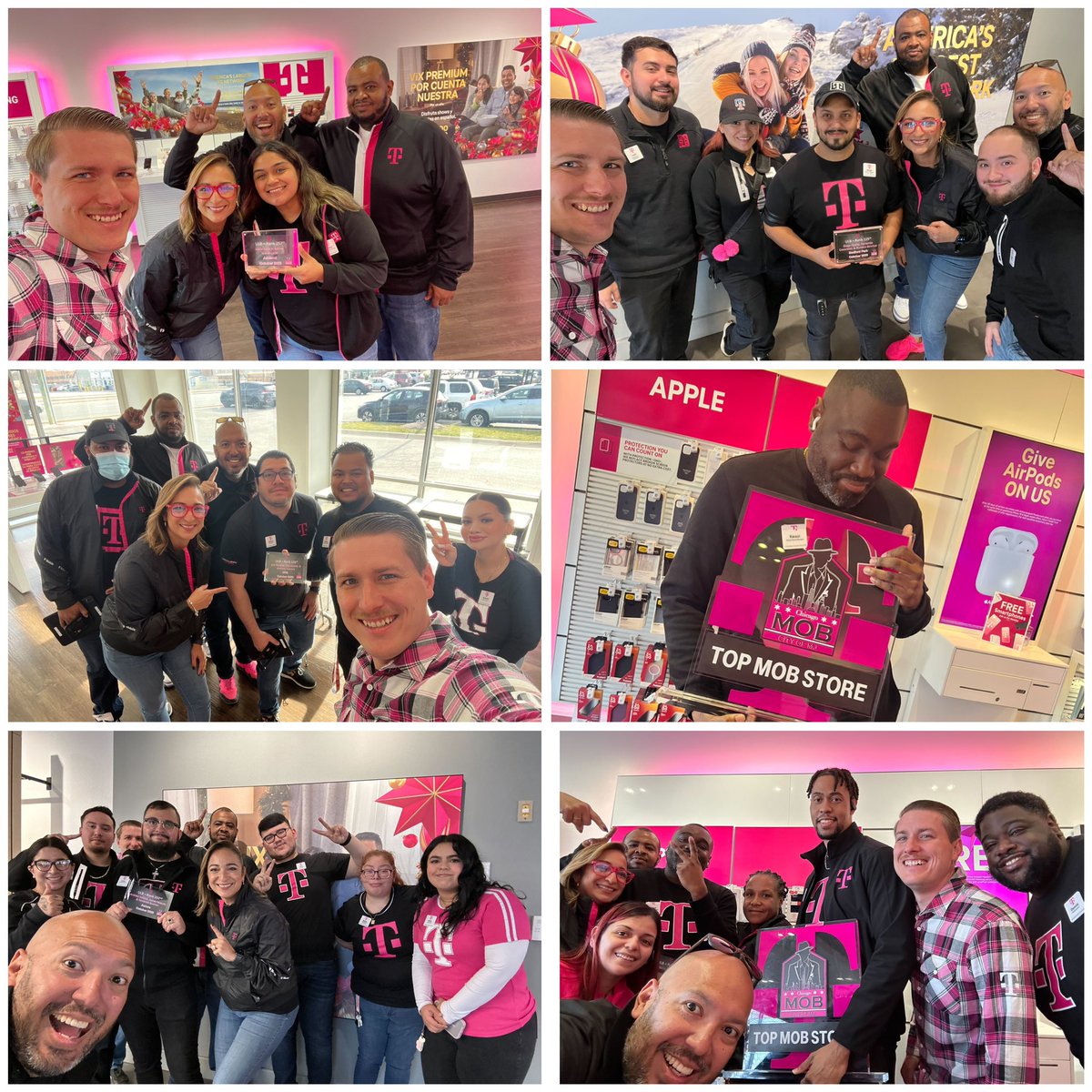Celebrating our Top 5 stores during our MOB Tour! 🚘 Congratulations and thank you for a fantastic work in October. 👏👏 #MOB