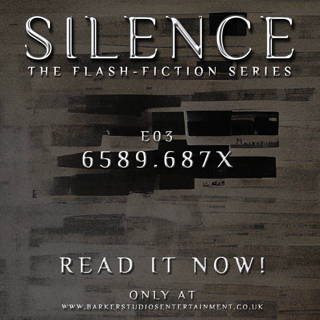 BarkerStudios's tweet photo. Don't miss Epitale 3 of SILENCE THE FLASH-FICTION SERIES! 🛸

Only at: https://t.co/6gCuZx4k8Y https://t.co/SJfISh7omN