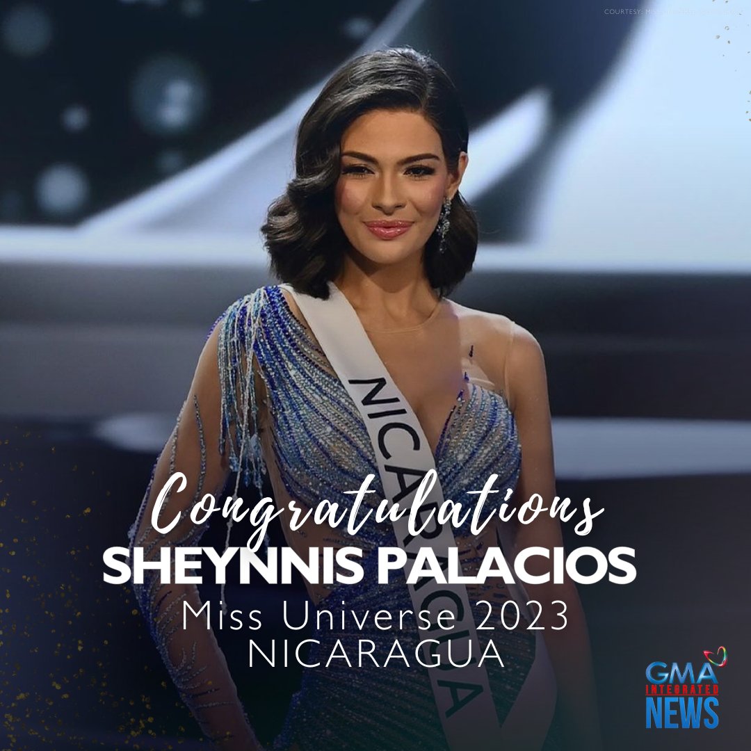 MEET THE NEW MISS UNIVERSE! 👑

Sheynnis Palacios from Nicaragua is Miss Universe 2023!