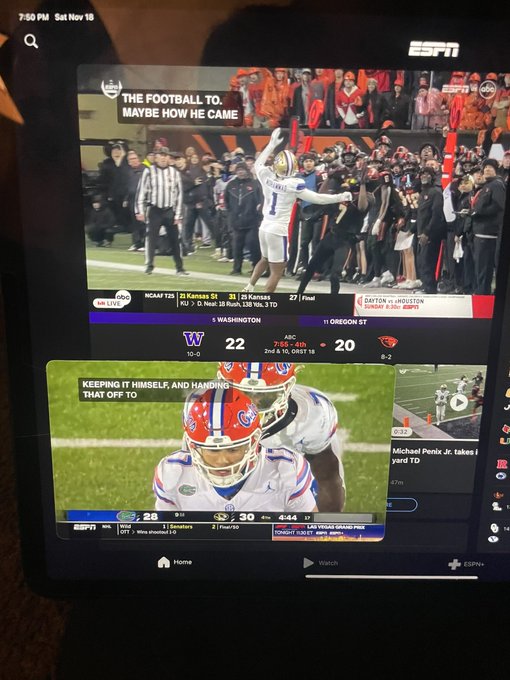 Everyone else watches two games at once right? https://t.co/gaiRbWOG6Q