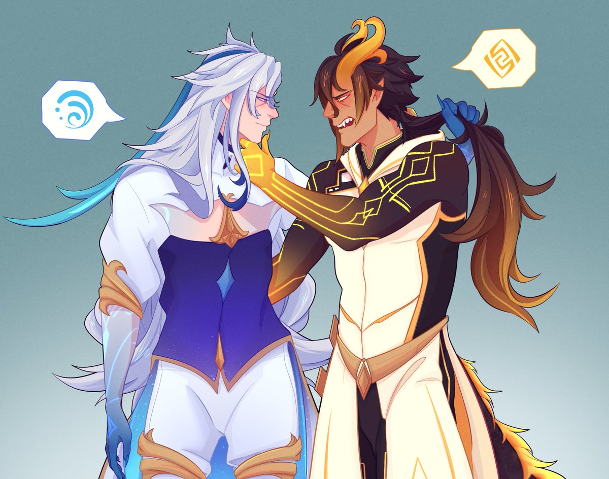 two old dragons have a totally non-antagonistic chat (and maybe