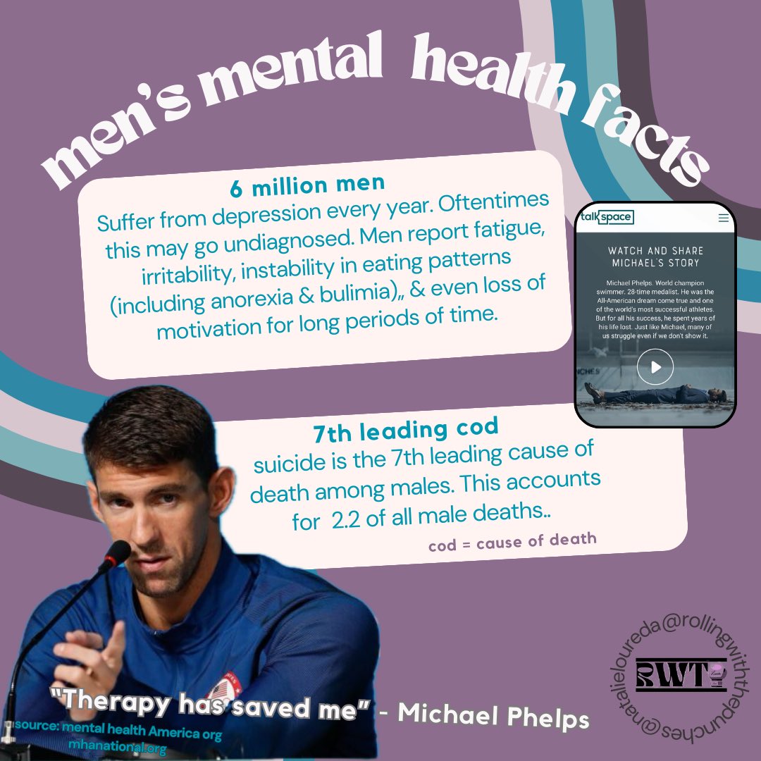 Natalieloureda's tweet image. check out these facts you might not have known about @MichaelPhelps &amp;amp; #paddypimblett 🧠✨ #mentalhealthisnotameme