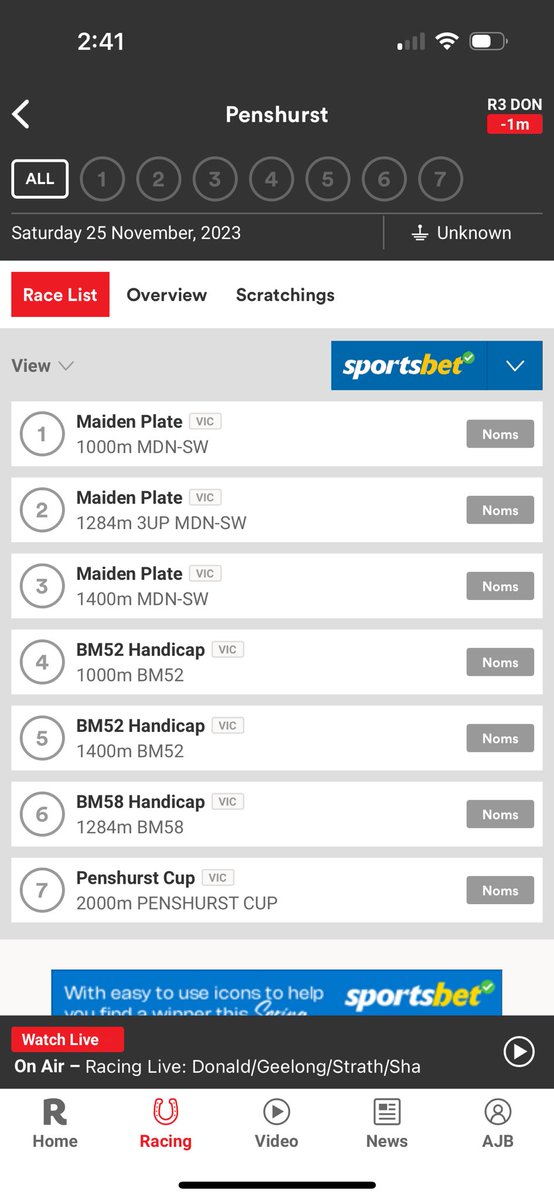 Penshurst & District Racing Club tweet media