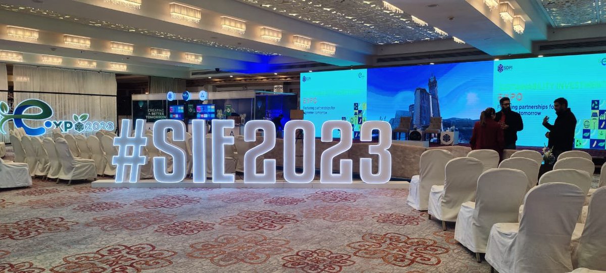 Touchdown at @SDPIPakistan Sustainability Investment Expo #SIE2023. 

Join us at Marriott Hotel (Nov 19 & 20), Islamabad as we explore and discuss various sustainability initiatives.  

🤝 Connect with fellow attendees, share insights, and build partnerships.#climateaction #SDGs.