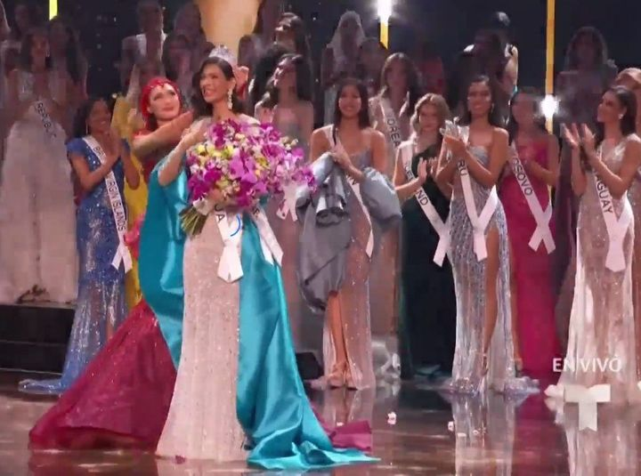 canaltn8's tweet photo. #Nicaragua #MissUniverso2023

Sheynnis Palacios, en representación de Nicaragua, se corona como la ganadora del certamen Miss Universo 2023.

La victoria es motivo de celebración en la tierra de lagos y volcanes https://t.co/SM78YFS7F1